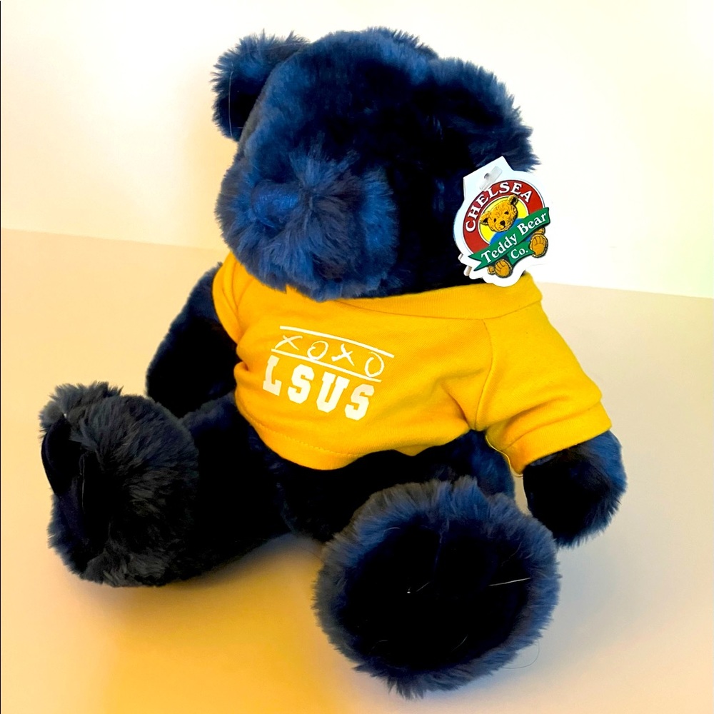 LSUS Logo Tee KNUCKLES Chelsea Bear Co. Navy Plush